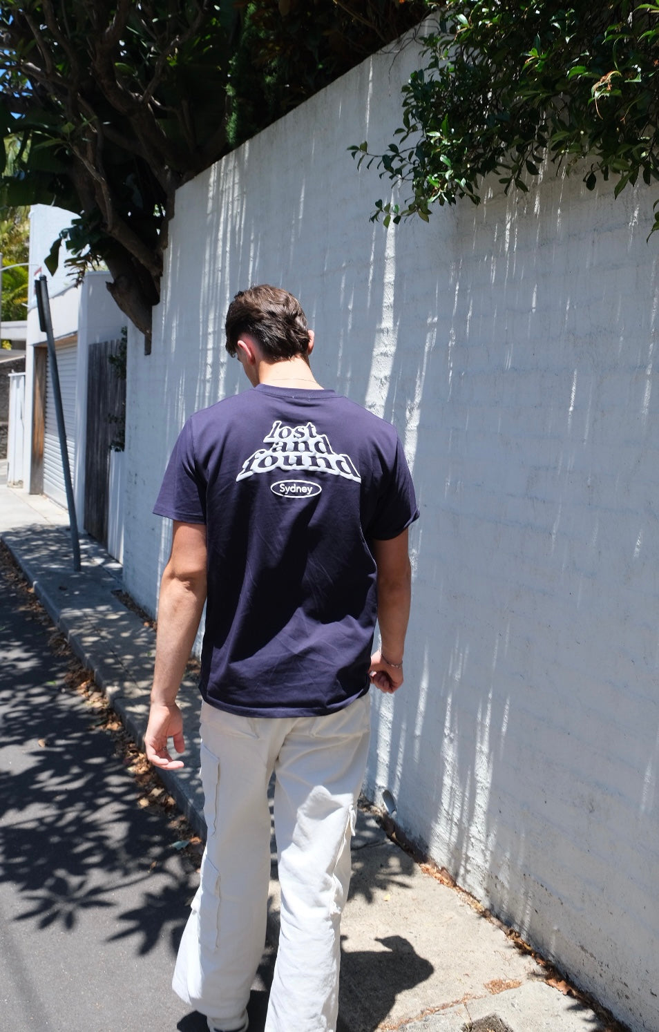 Lost and Found Tee Navy