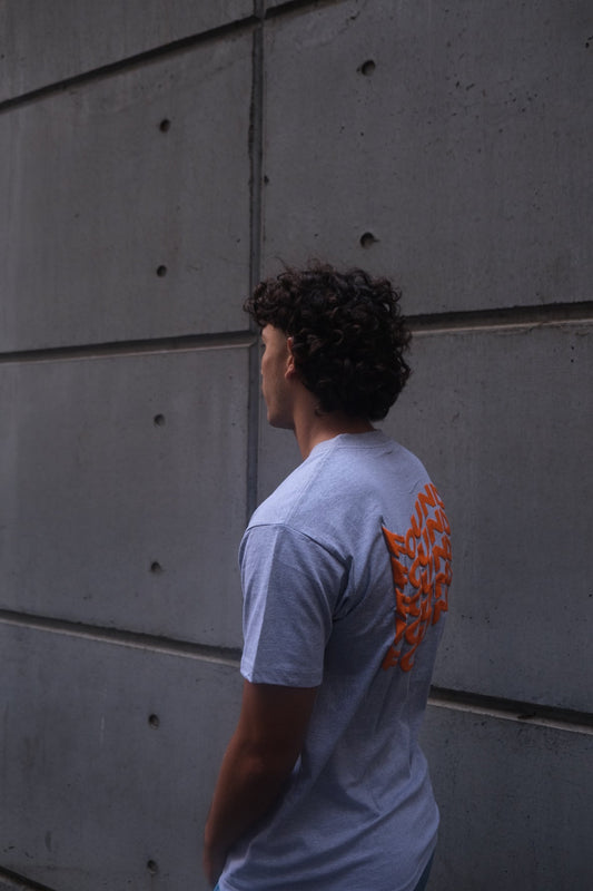 🎁 Grey Logo Tee (100% off)